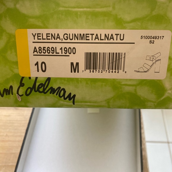 Sam Edelman Metallic/leather Sandals - Picture 7 of 9